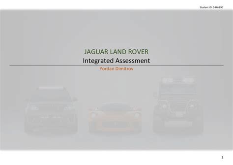 Jaguar land rover manpower manual assessment. - A field guide to workers compensation a holistic approach to improving the health safety and productivity of.